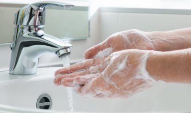 washing hands covid policy