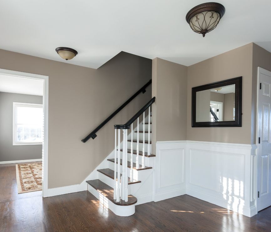 Slippery home stairs