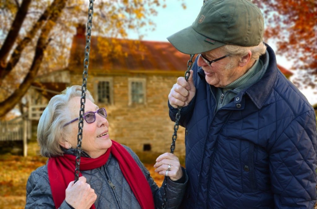 The hero rejects the challenge: “getting a stairlift for my house? I’m not old!”